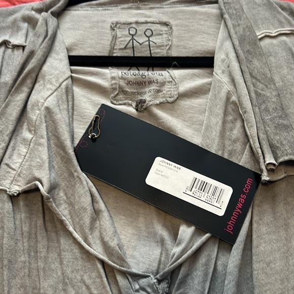 NWT. Johnny Was “Pete and Greta” thin knit cardigan. - Picture 2 of 7